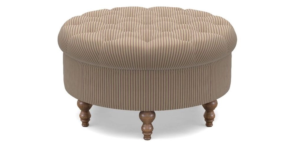 Bespoke Round Footstools