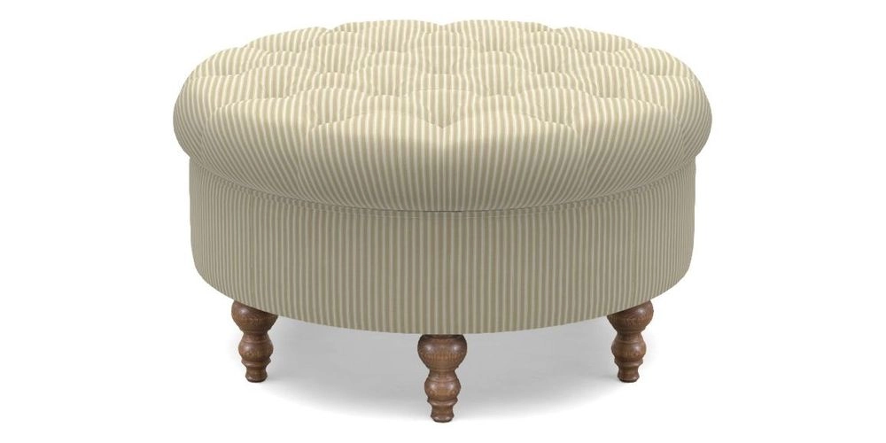 Bespoke Round Footstools