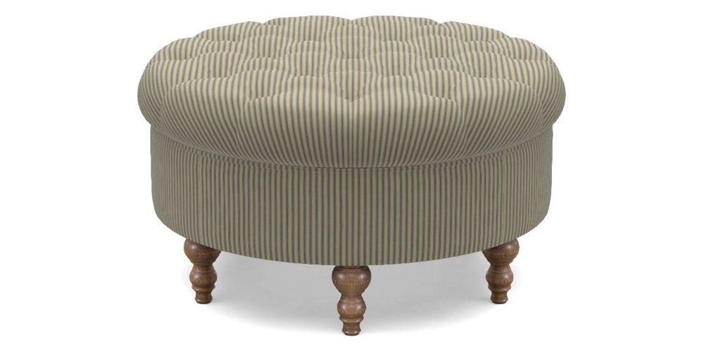 Bespoke Round Footstools