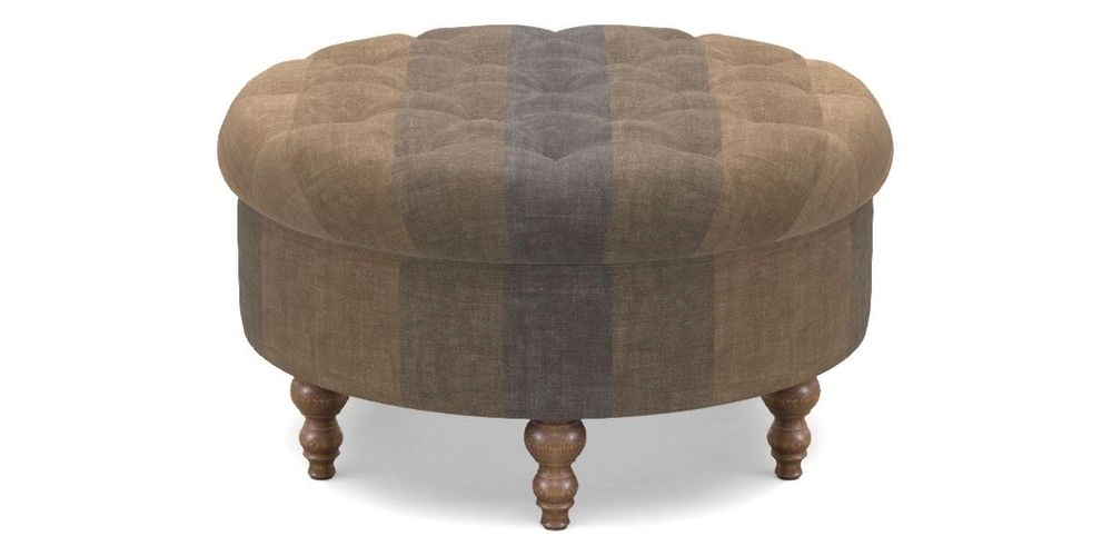 Bespoke Round Footstools