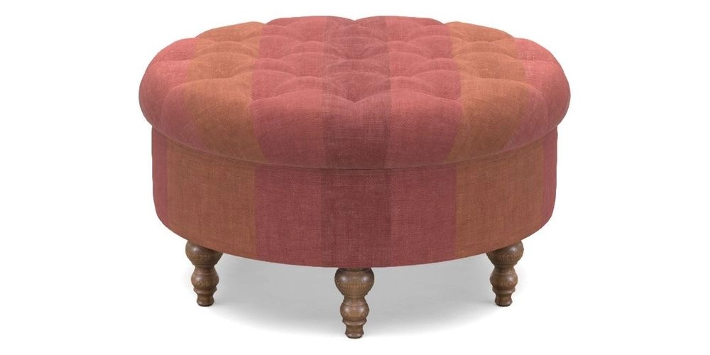 Bespoke Round Footstools