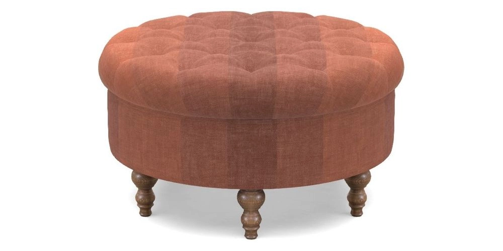 Bespoke Round Footstools