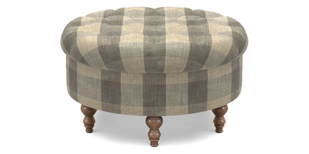 Bespoke Round Footstools
