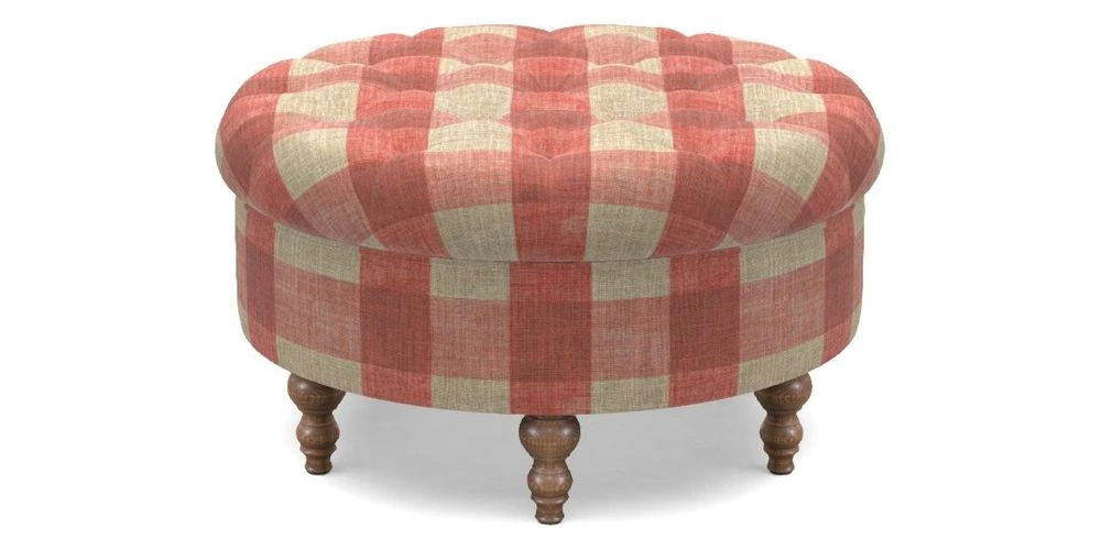 Bespoke Round Footstools