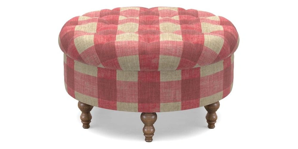 Bespoke Round Footstools
