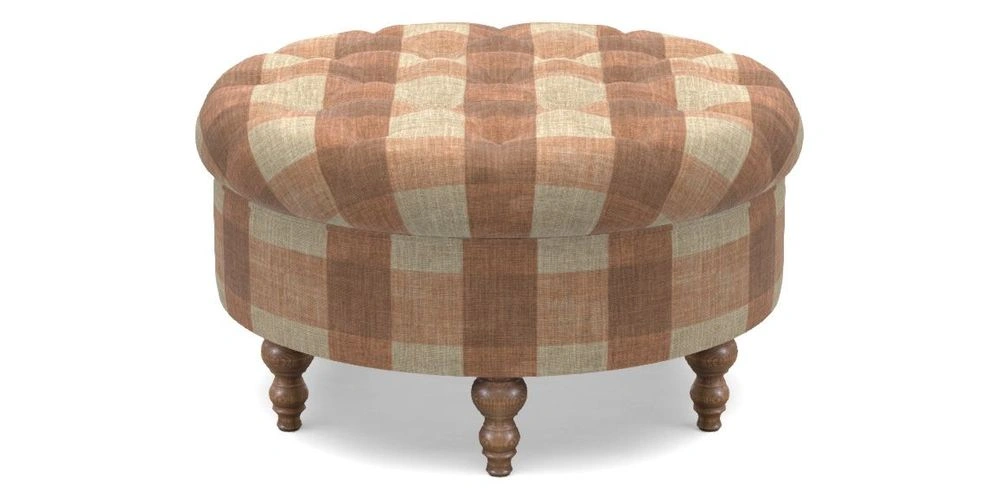Bespoke Round Footstools
