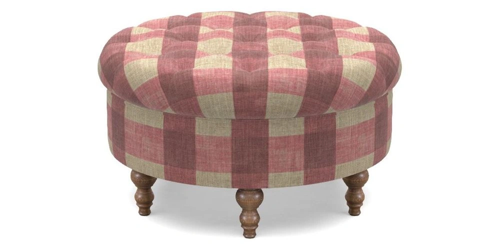 Bespoke Round Footstools