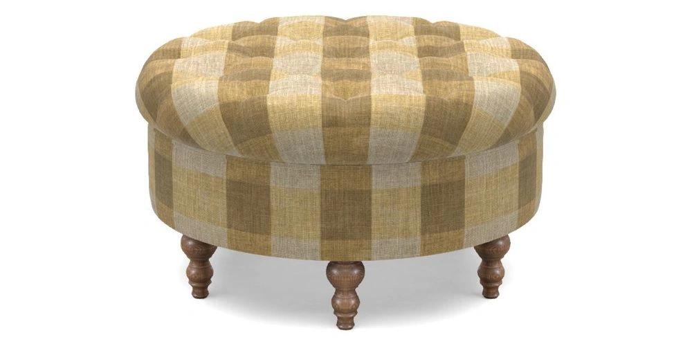 Bespoke Round Footstools