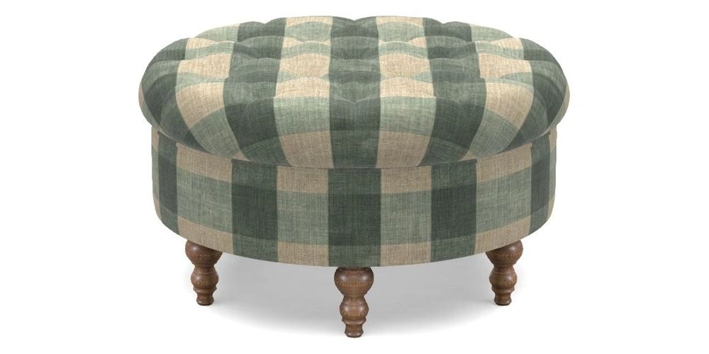 Bespoke Round Footstools