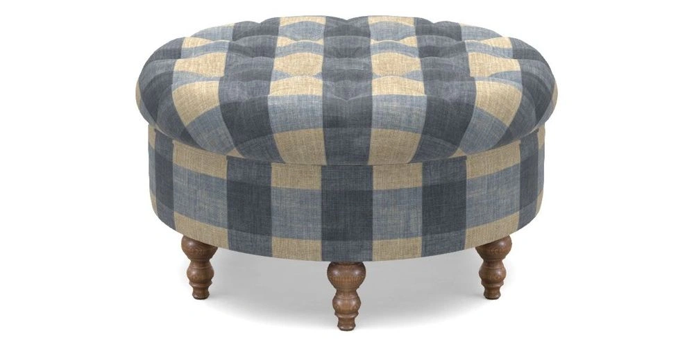 Bespoke Round Footstools