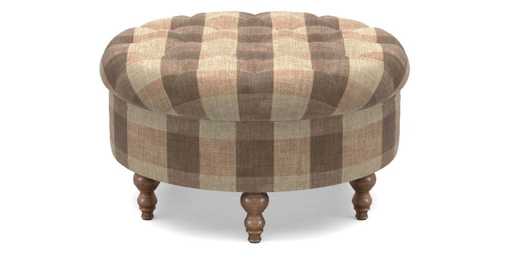 Bespoke Round Footstools