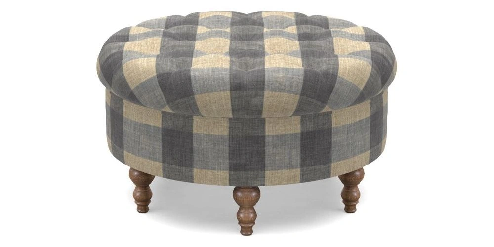Bespoke Round Footstools