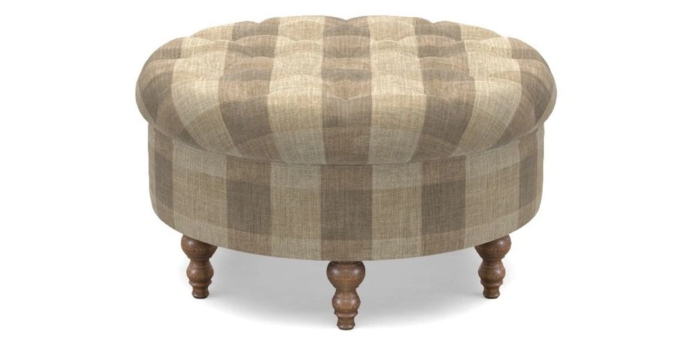 Bespoke Round Footstools