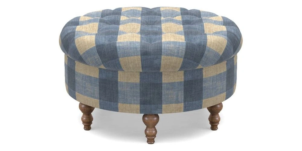 Bespoke Round Footstools