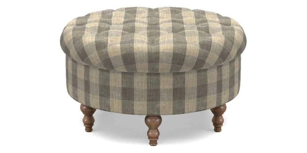 Bespoke Round Footstools