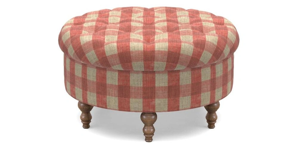 Bespoke Round Footstools