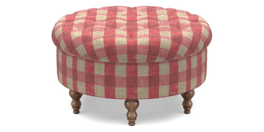 Bespoke Round Footstools