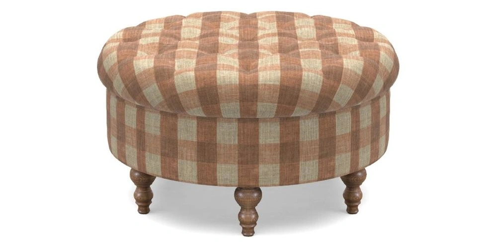 Bespoke Round Footstools