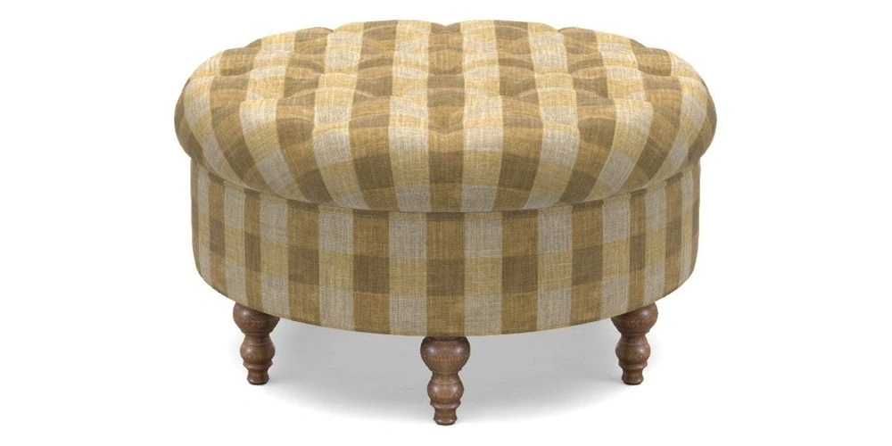 Bespoke Round Footstools