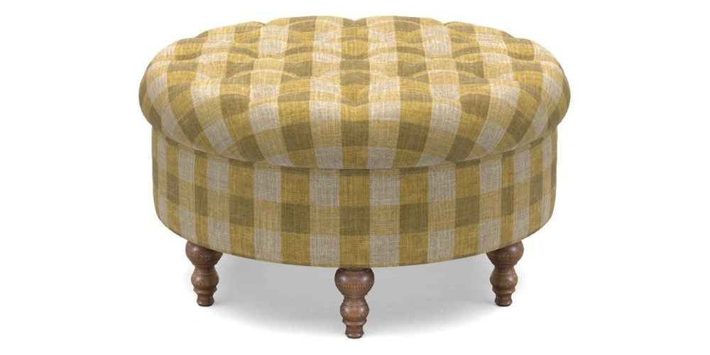 Bespoke Round Footstools