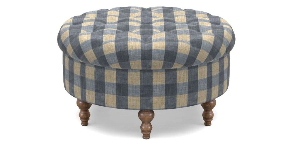 Bespoke Round Footstools