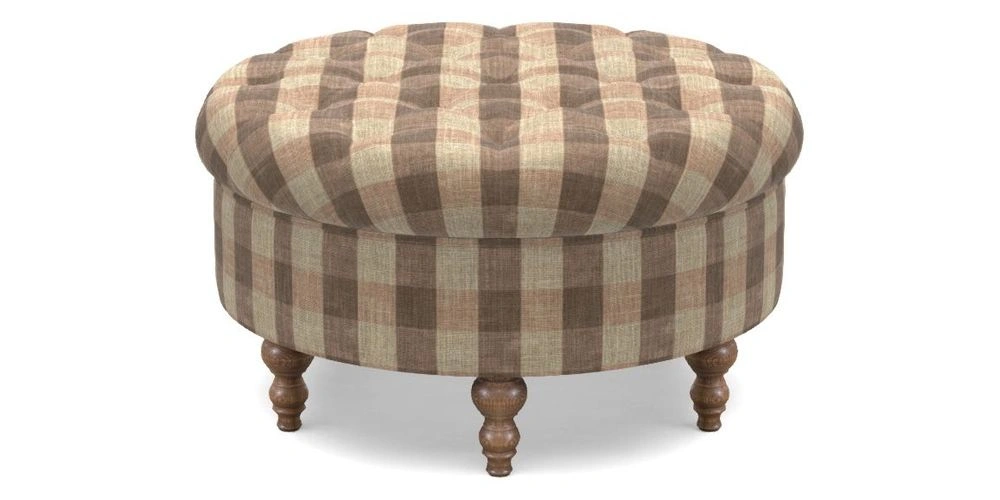 Bespoke Round Footstools