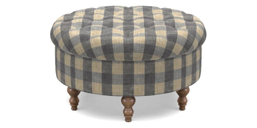 Bespoke Round Footstools