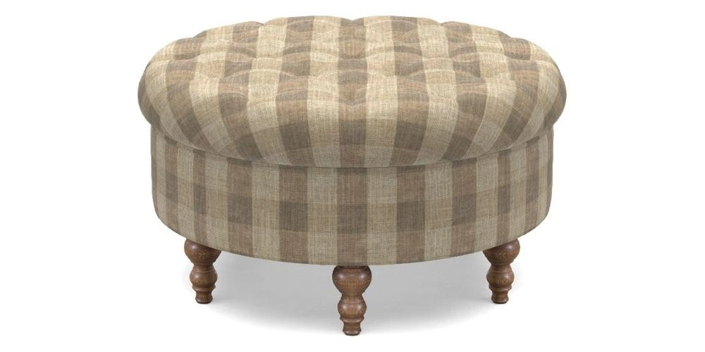 Bespoke Round Footstools