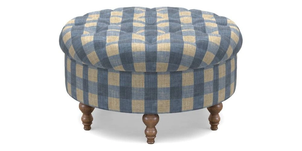 Bespoke Round Footstools