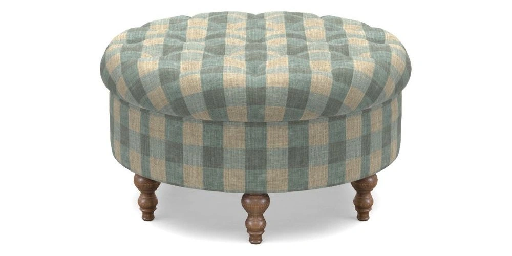 Bespoke Round Footstools