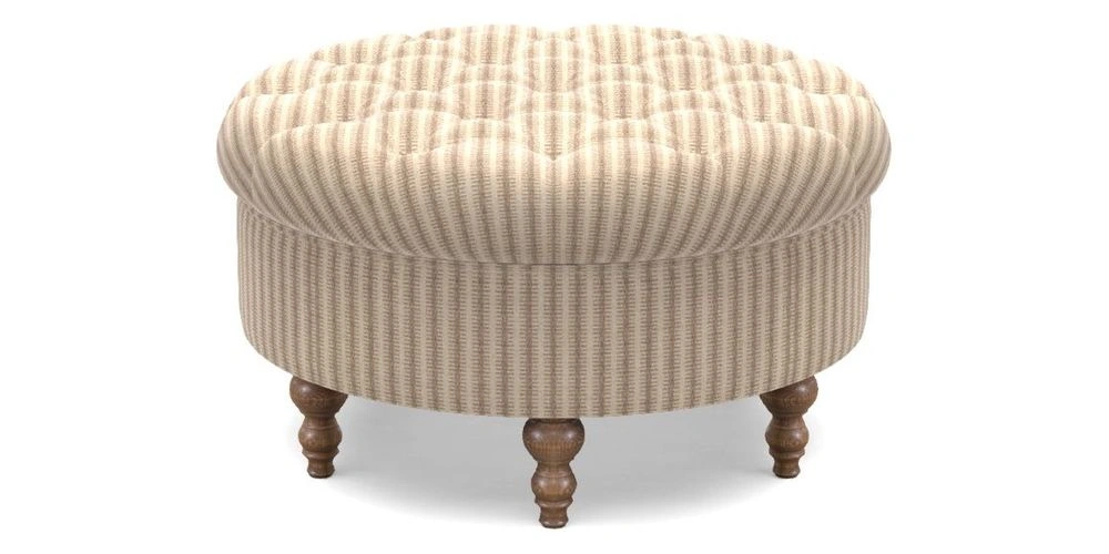 Bespoke Round Footstools