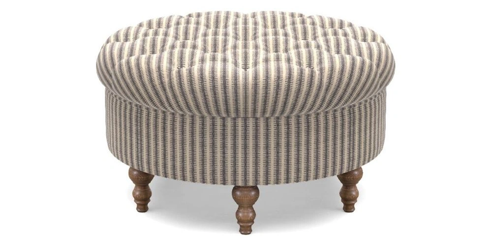 Bespoke Round Footstools