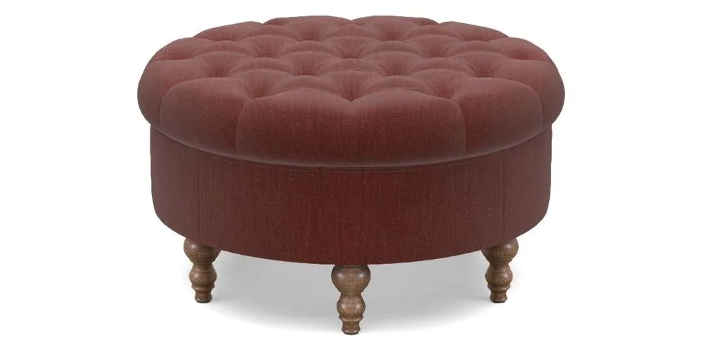 Bespoke Round Footstools