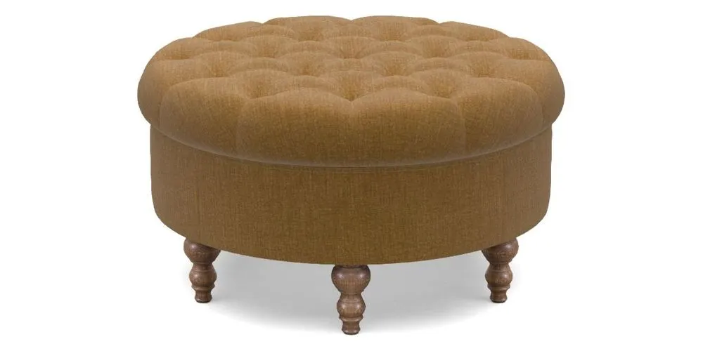 Bespoke Round Footstools