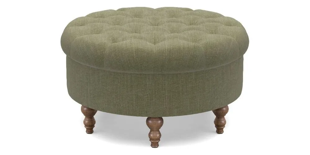 Bespoke Round Footstools