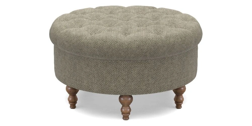 Bespoke Round Footstools