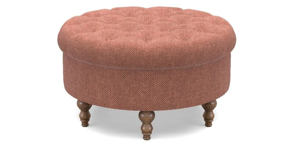 Bespoke Round Footstools