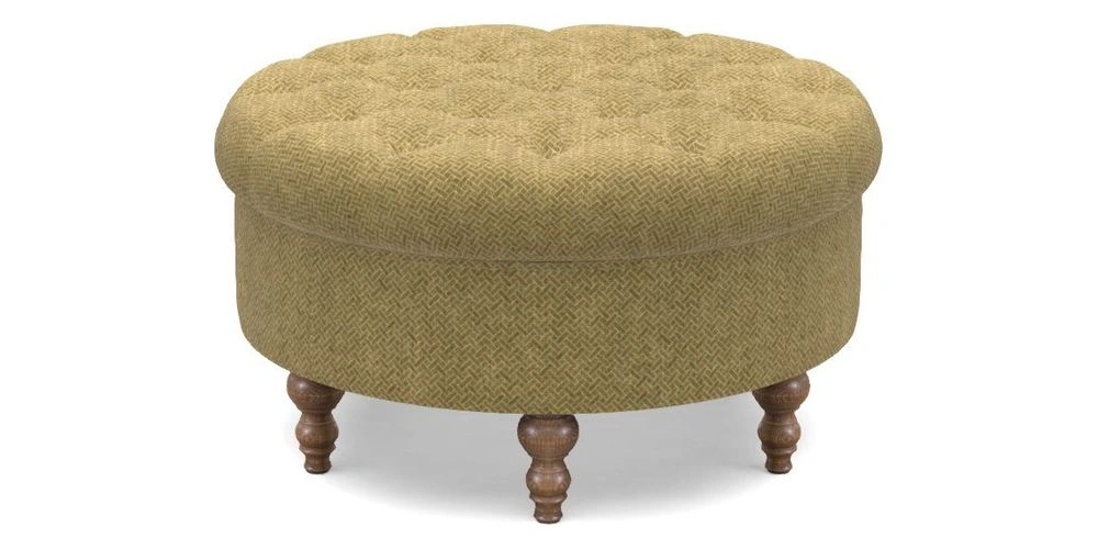 Bespoke Round Footstools