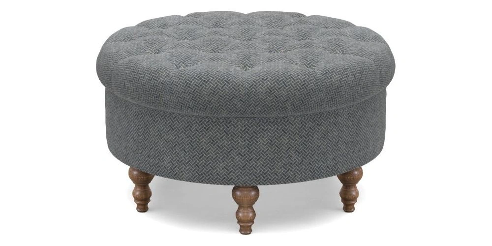 Bespoke Round Footstools