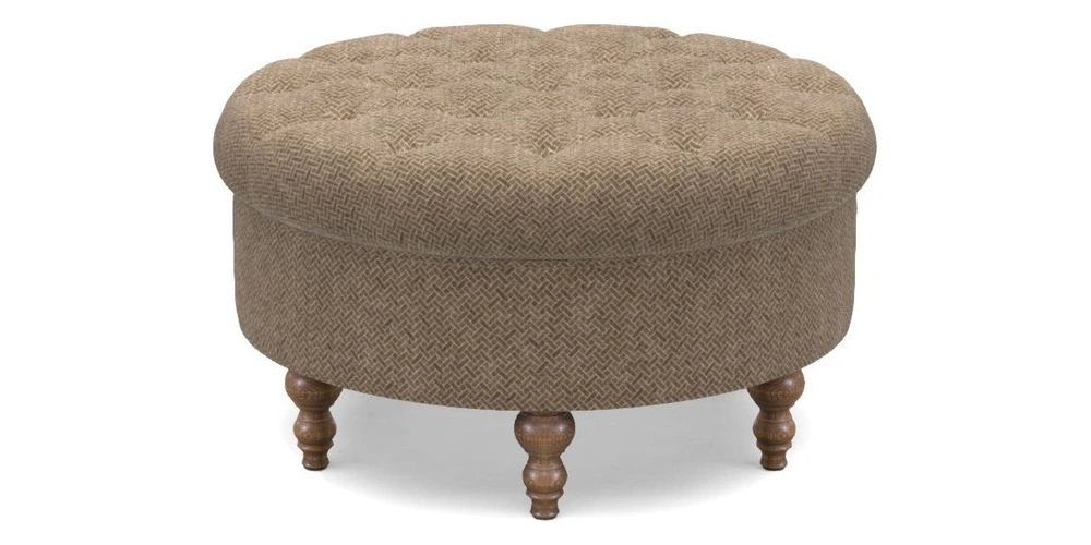 Bespoke Round Footstools
