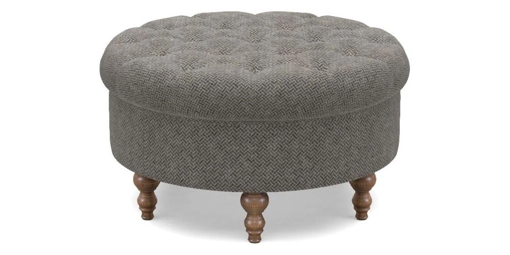 Bespoke Round Footstools