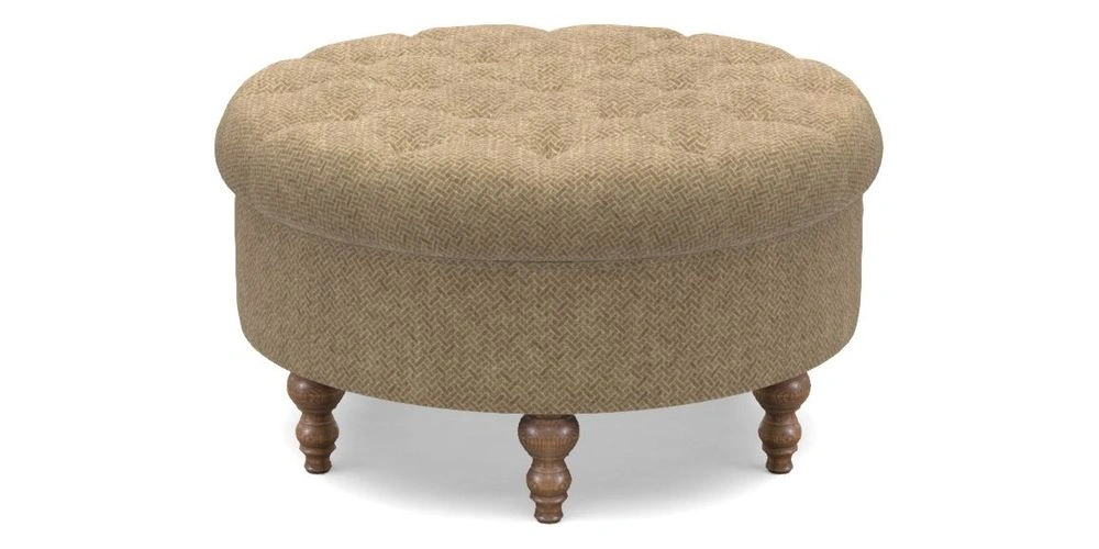 Bespoke Round Footstools