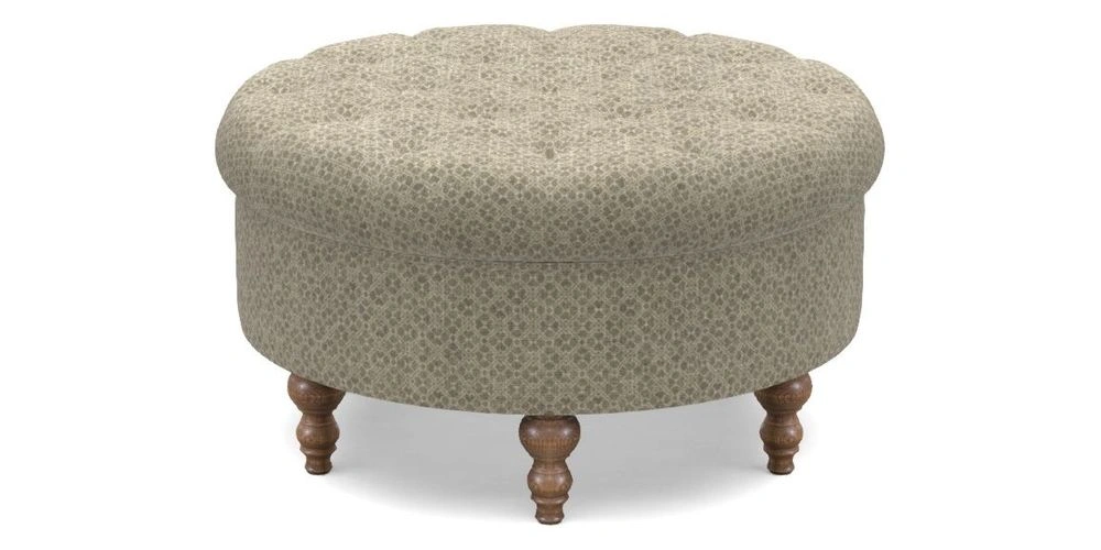 Bespoke Round Footstools