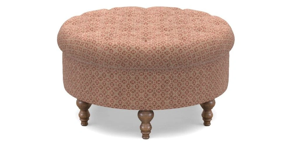 Bespoke Round Footstools