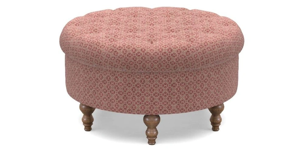 Bespoke Round Footstools