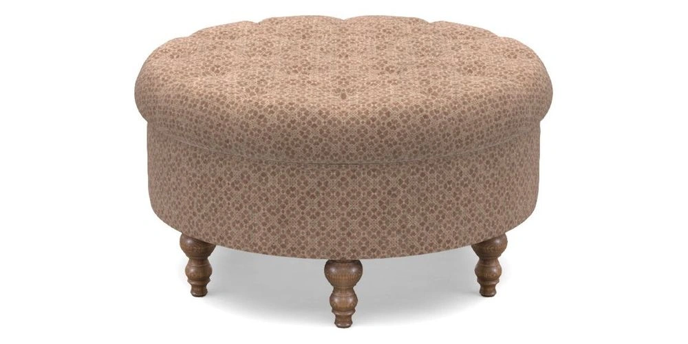 Bespoke Round Footstools