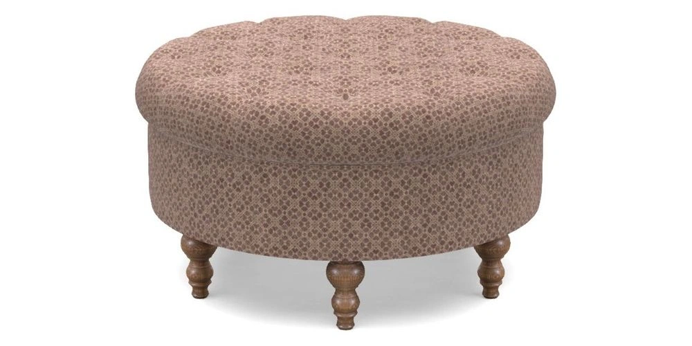 Bespoke Round Footstools
