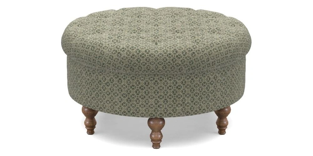 Bespoke Round Footstools