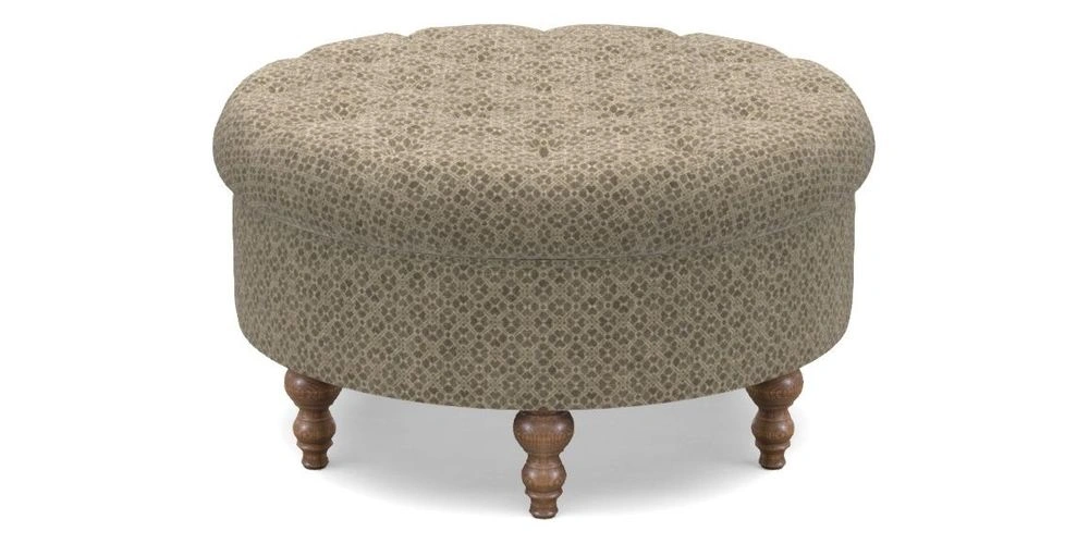 Bespoke Round Footstools