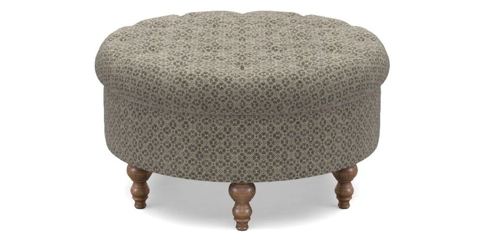 Bespoke Round Footstools